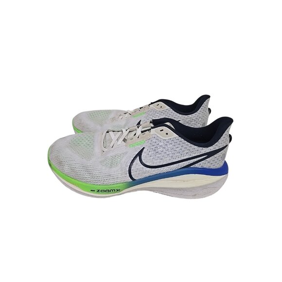 Nike Men's Vomero 17 FN1139-100 Running Shoe White/Green/Blue Size 12M - Picture 4 of 8